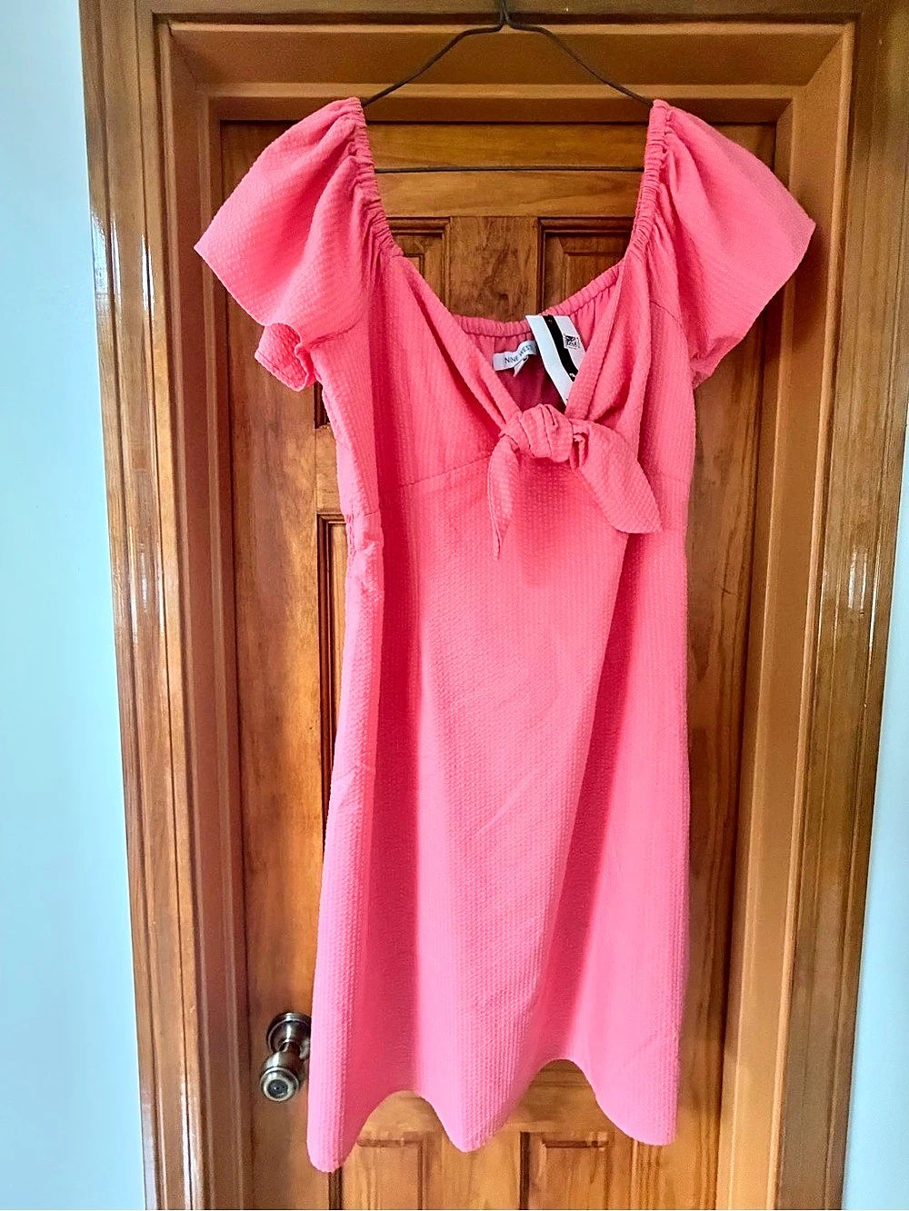 Nine West Dress from the Ground Up Mini Dress in Pink Size 14 NWT